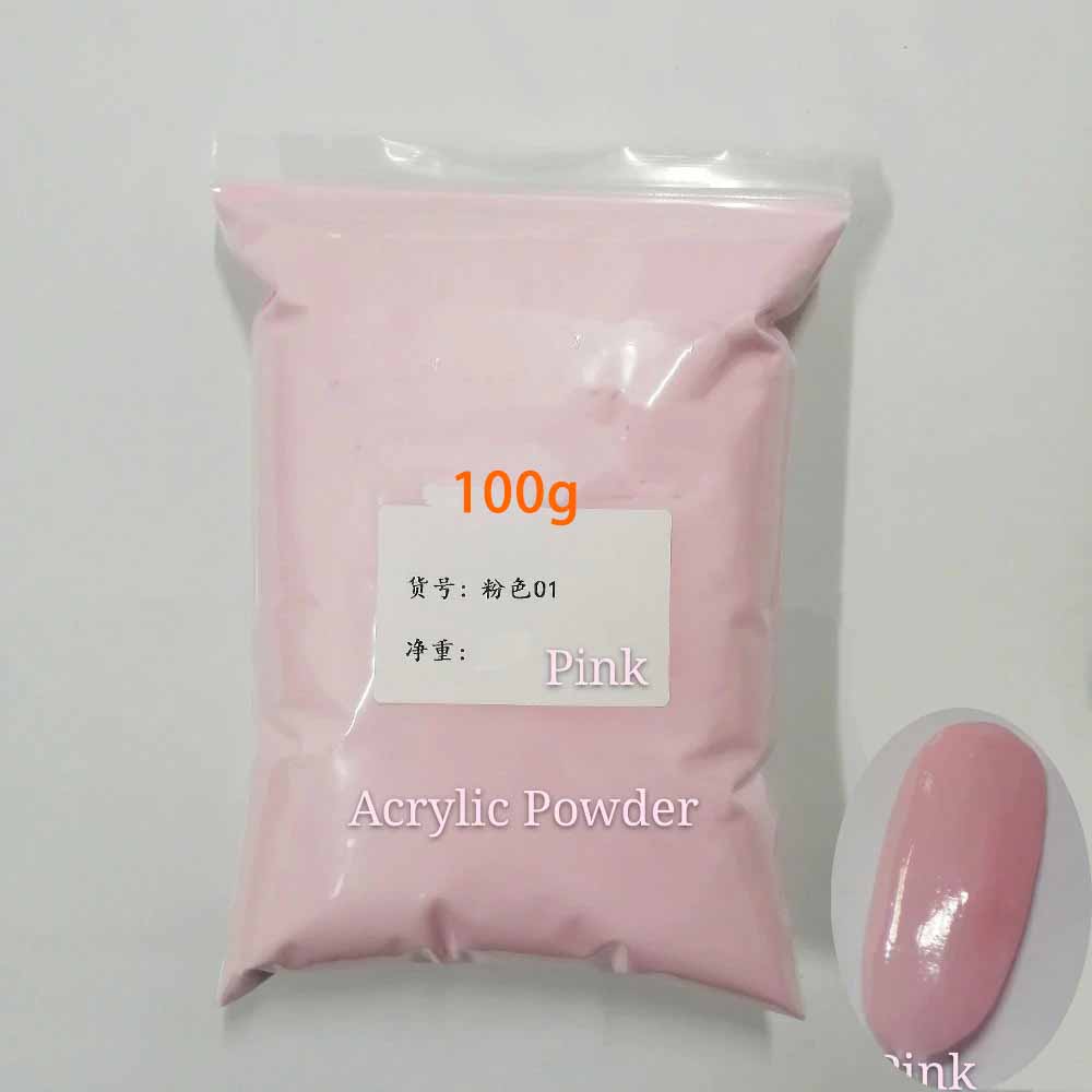 Acrylic Powder Clear - مسحوق أظافر أكريليك طويل الأمد ،