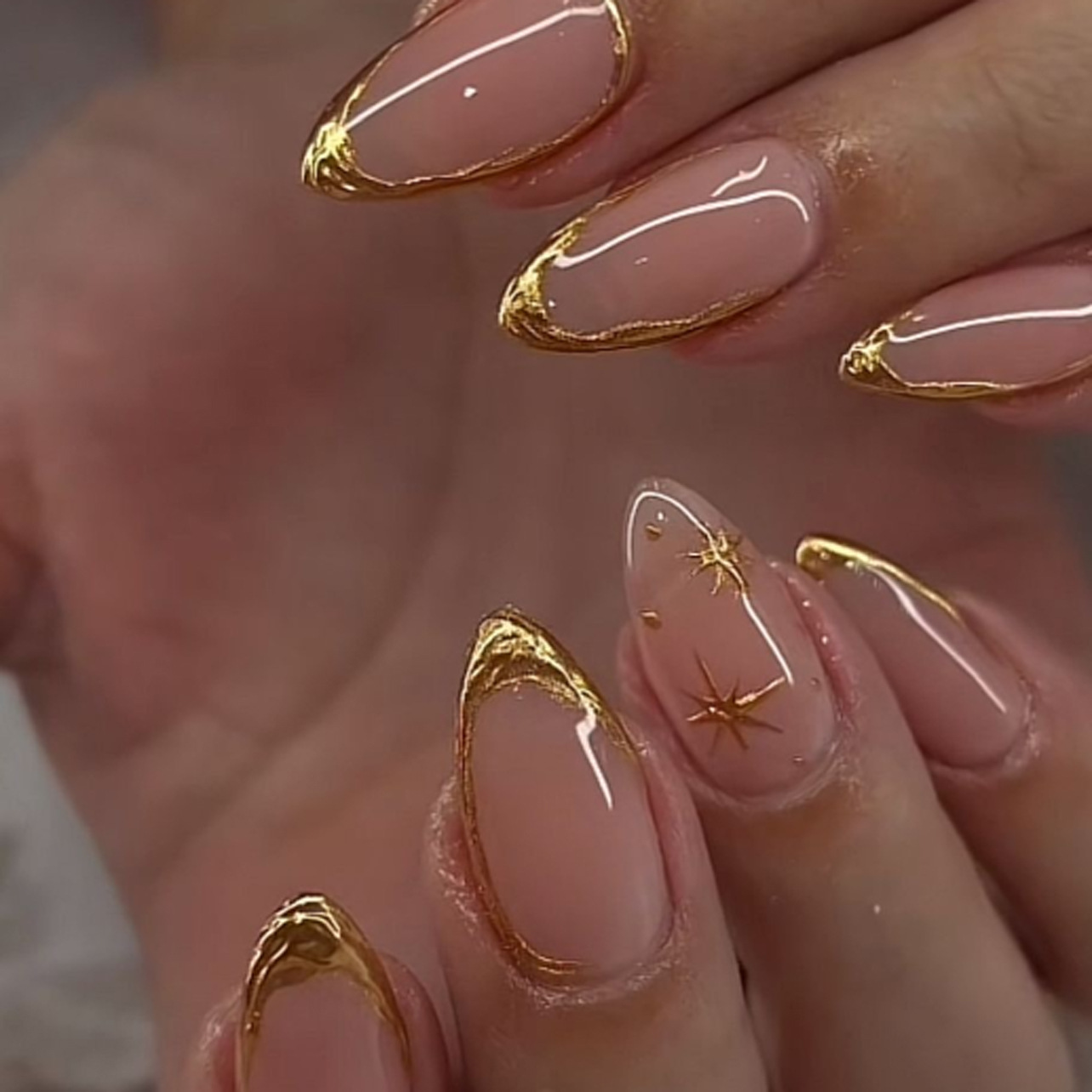 24 قطعة مجموعة أظافر اللوز الق - مراجعة Nail Art Maroon وسعره