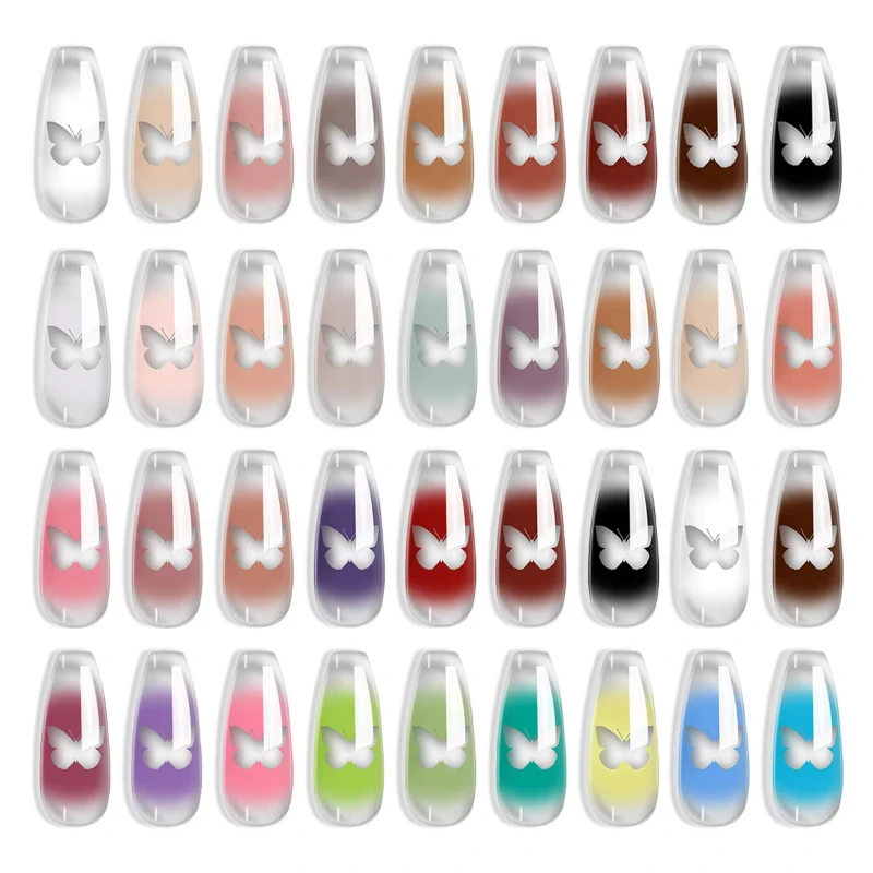 جل طلاء أظافر بتدرج 9 ألوان، ج - مراجعة Nail Art Painting وسعره
