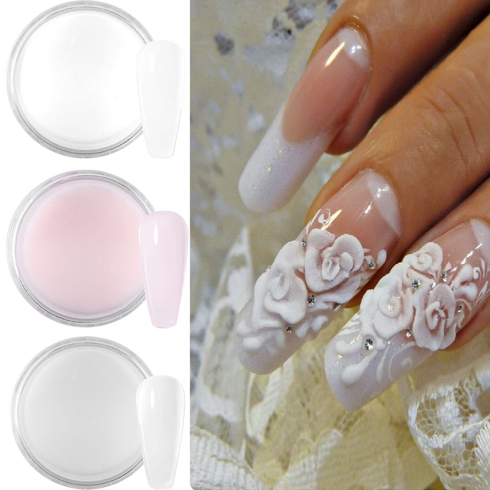 10 جرام/زجاجة مسحوق أكريليك اح - مراجعة Acrylic Powder Clear وسعره