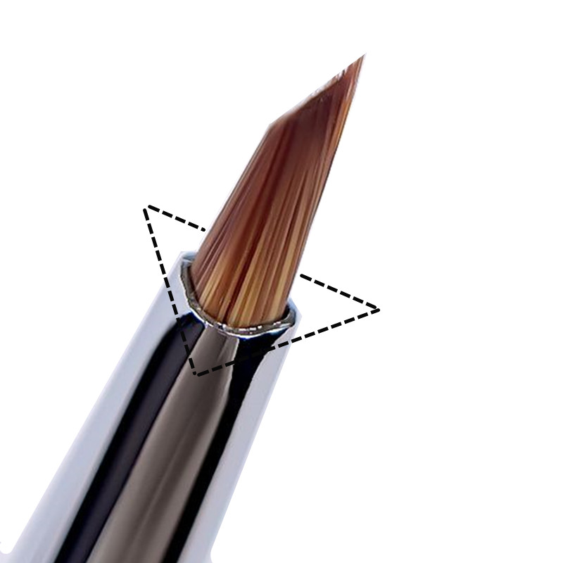 قطعتان من فرشاة الرسم الفنية ا - مراجعة Nail Art Painting وسعره