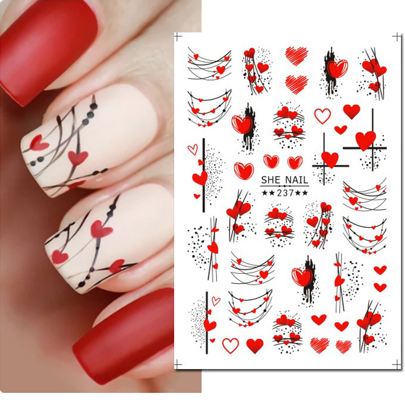 ثلاثية الأبعاد مسمار الفن المت - مراجعة Nail Art Valentines Day وسعره