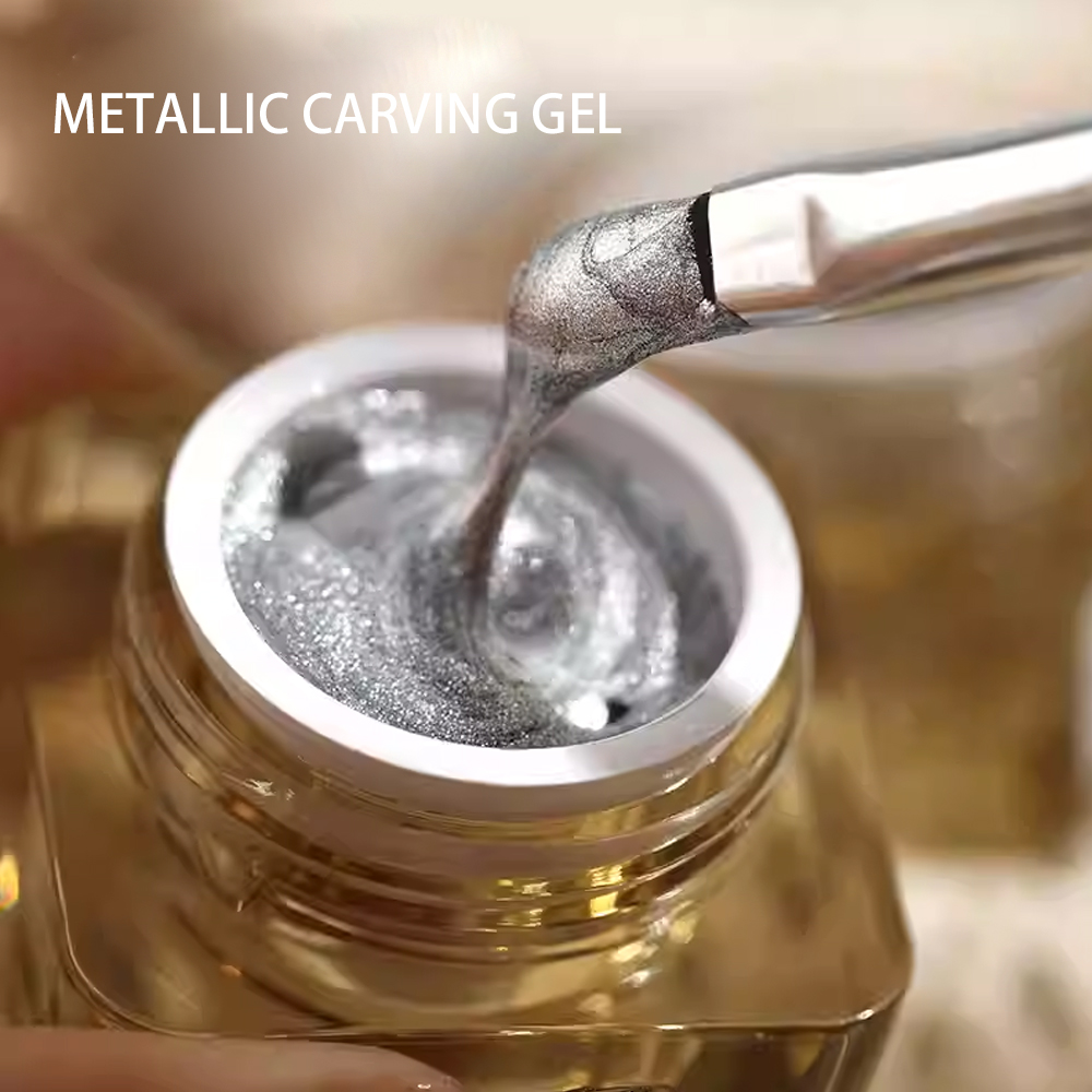 جل نحت معدني 8 جرام لتصميم الأ - مراجعة Nail Art Painting وسعره