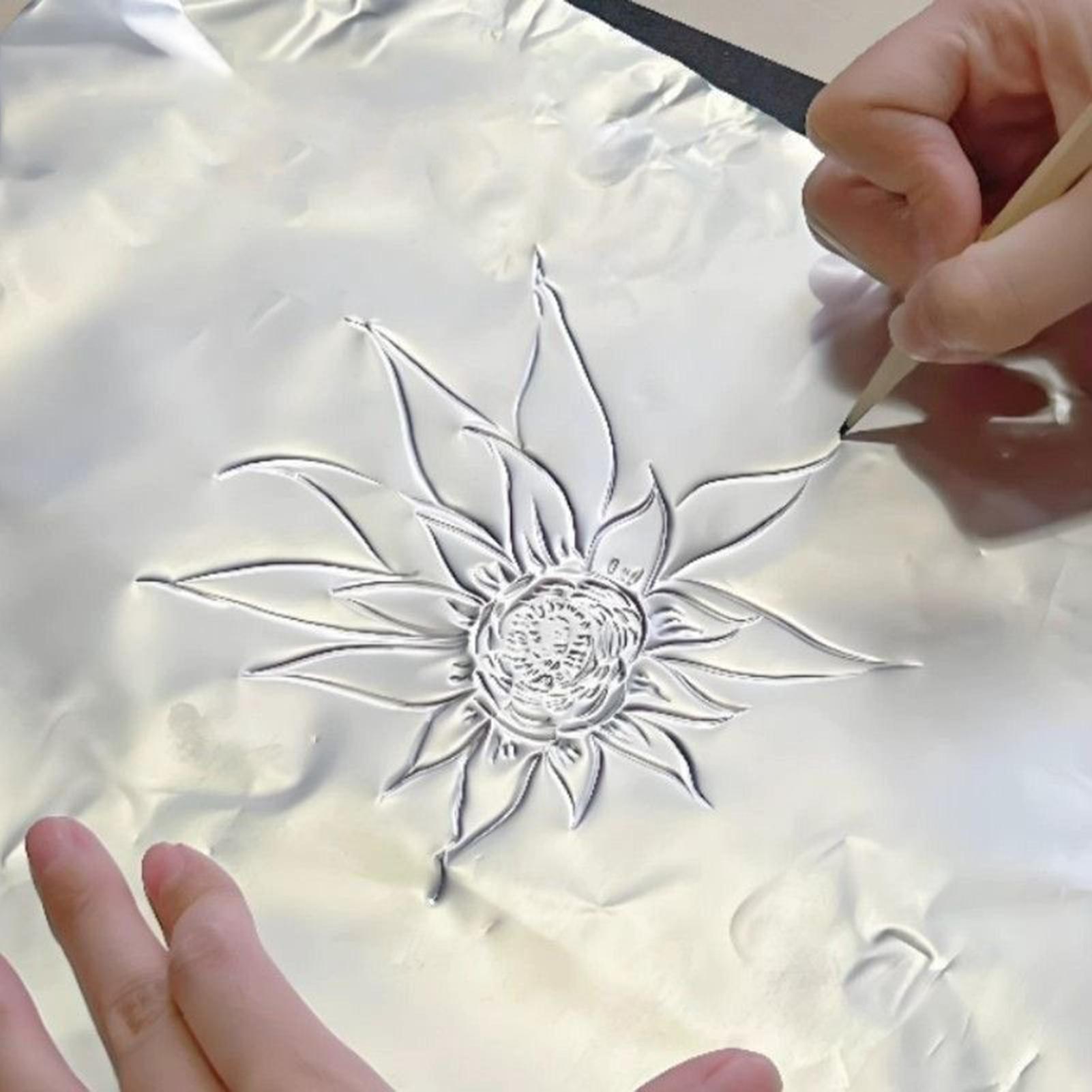 ورق فويل للحرف اليدوية 100 قطع - مراجعة Nail Art Painting وسعره